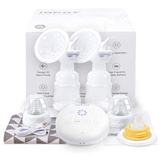 Electric Double Breast Pump - Breastfeeding Pump with Automatic Mode & Breast Massage