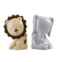 Baby Aspen Ceramic Safari Bookends