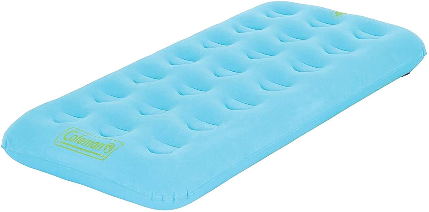 Coleman Kids Air Mattress with Soft Plush Top | EasyStay Single-High Inflatable Air Bed