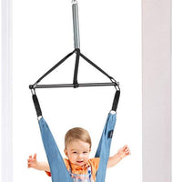 Baby Jumper Door Bouncer, Infant Spring Jumping Exerciser Set with Door Clamp, Adjustable Strap