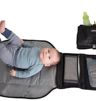 Alphabetz Portable Baby Changing Pad Diaper Bag Mat & Foldable Travel Changing Station
