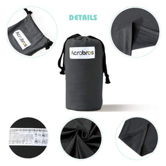 Acrabros Baby Wrap Carrier,Hands Free Baby Carrier