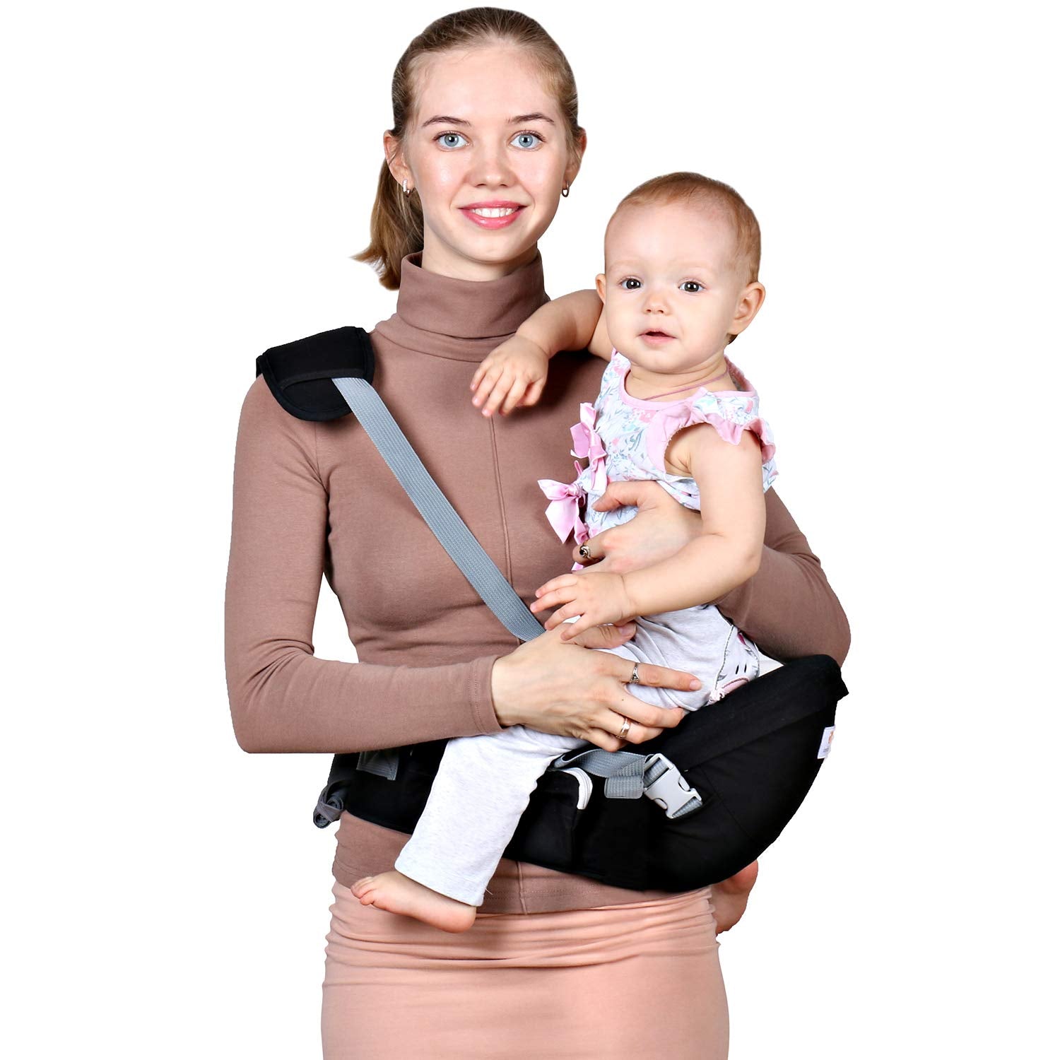 Baby Hip Seat Carrier Waist Stool – Safety Certified Back Pain Relief Soft Carrier