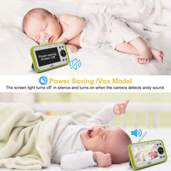 LBtech Video Baby Monitor with One Camera and 4.3